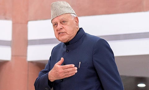 Ex-Jammu and Kashmir CM Farooq Abdullah (Photo | PTI)