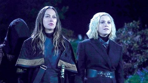 A still from the fiction series 'The 100'