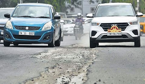 A dug-up Cathedral Road has been causing hardship to motorists | Meghana Sastry