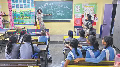 In CBSE 10 results, the pass percentage of Delhi govt schools was 71.6%, up by about 2.7% over last year. (File Photo)