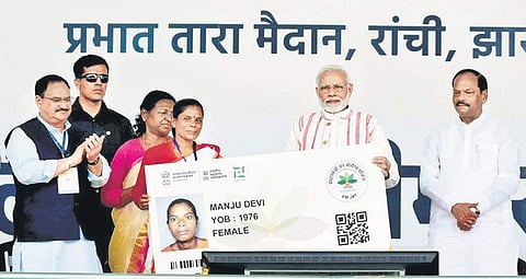 PM Narendra Modi had launched the PMJAY in Ranchi last September | pti