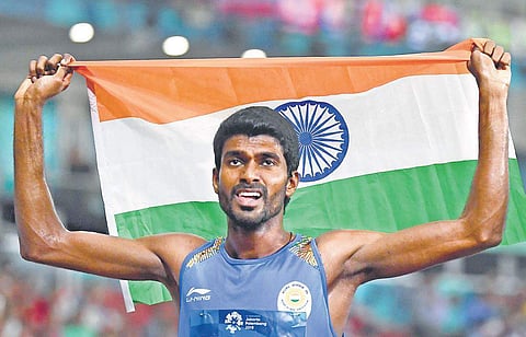 Kerala athlete Jinson Johnson is the national record holder in the 1500m event (File Photo)