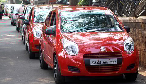 Maruti Suzuki India reported a 32.7 per cent decline in sales at 1,06,413 units in August. (Photo | Ajilal, EPS)