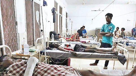 Patients in the surgery ward of DHH I ( Photo | EPS )