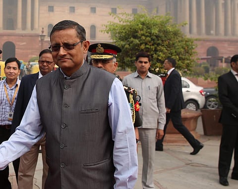 Former Defence Secretary Sanjay Mitra (File | Shekhar Yadav,EPS)