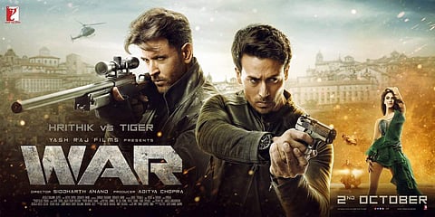 The poster of 'War'.