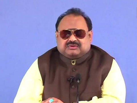 Founder of Pakistan political party Muttahida Qaumi Movement, Altaf Hussain. | ( Photo | ANI )