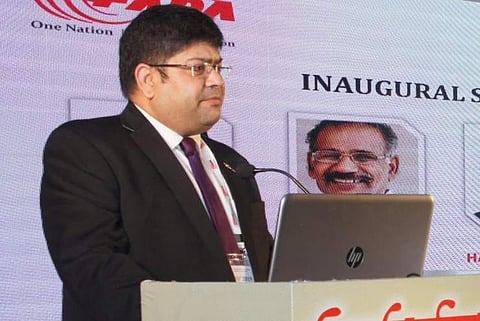 FADA president Ashish Harsharaj Kale (Photo | Twitter/ FADA_India)