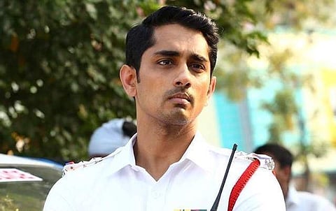 Actor Siddharth in 'Sivappu Manjal Pachai'.