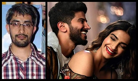 'The Zoya Factor' director Abhishek Sharma; Dulquer Salmaan and Sonam Kapoor in the film. (Photos | Twitter)