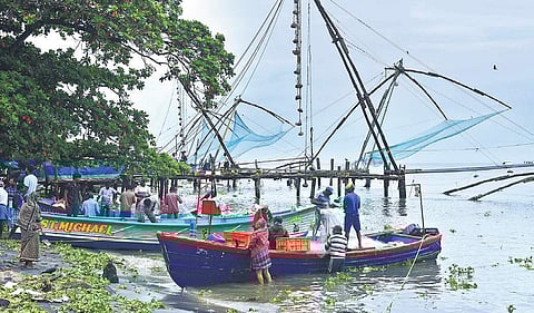 Chinese fishing nets at Fort Kochi | Albin Mathew