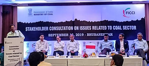 Stakeholder consultation meet on issues related to coal sector at Bhubaneswar on Friday. (Photo | EPS)