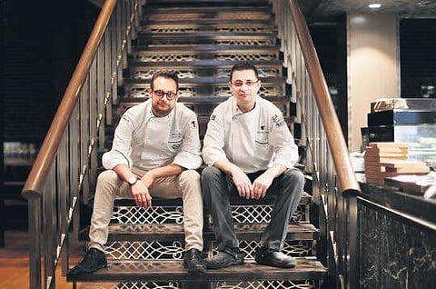 (Left) Chef Roberto Apa, Chef Roberto Zorzoli