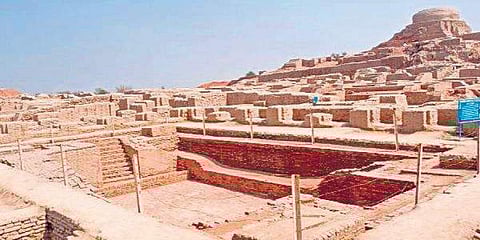 The cemetery at Rakhigarhi, Haryana. (Photo | EPS)