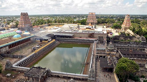 The Lord Nataraja temple at Chidambaram, Tamil Nadu.