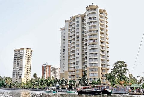 Alfa Serene, one of the five apartment complexes facing demolition