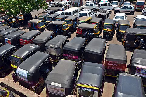 Image of autorickshaws used for representational purpose (Photo | Biswanath Swain, EPS)