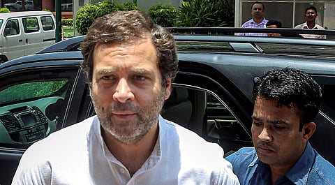 Former Congress chief Rahul Gandhi (Photo | PTI)