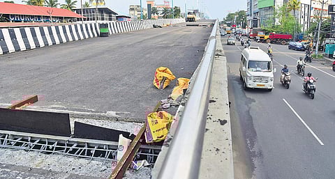 The Palarivattom flyover which has been closed for traffic | Albin Mathew