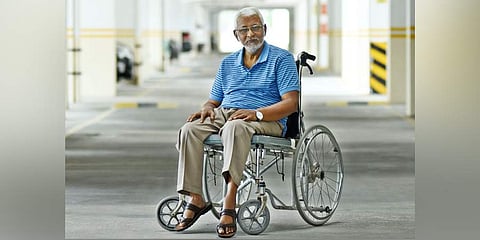 Varghese Mathew began his job at Mambalam station. (Photo | Ashwin Prasath, EPS)