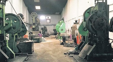 Ancillary units remain shut with no demand from auto companies. (Photo | Express)