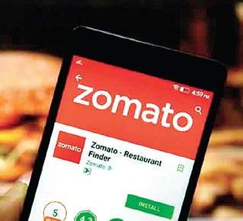Zomato app