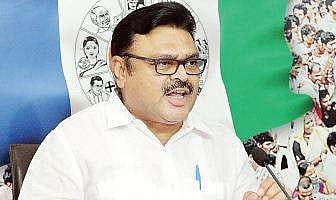 YSR Congress' spokesperson Ambati Rambabu