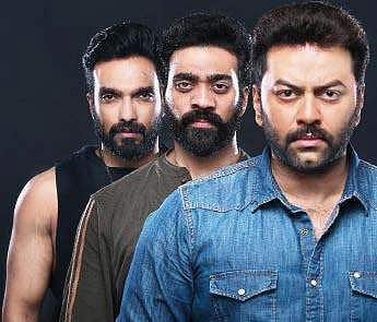 From left: Amit Chakkalakkal, Ashwin Kumar, Indrajith