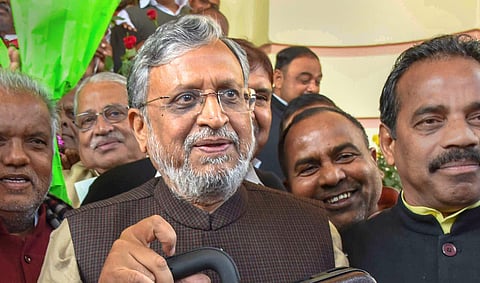 Bihar FM Sushil Kumar Modi (Photo | PTI)