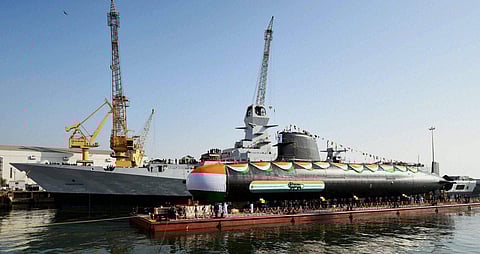 Mazagon Dockyard Shipbuilders Limited image used for representation purposes only.