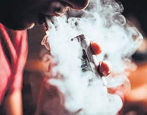 Yatin Vohra, 21, says e-cigarettes were the go-to product when somebody craved for a drag or two. ( File Photo )