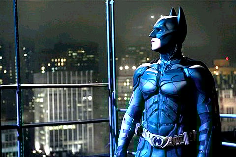 Christian Bale as Batman in 'The Dark Knight Rises'.