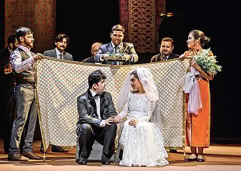 Glimpses from the play The Kite Runner''