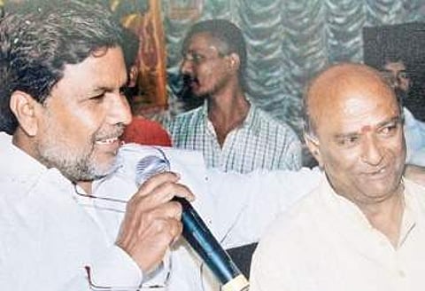 ) with former CM Siddaramaiah I Express