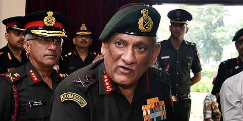 Army Chief Bipin Rawat. (Photo| P Jawahar, EPS)