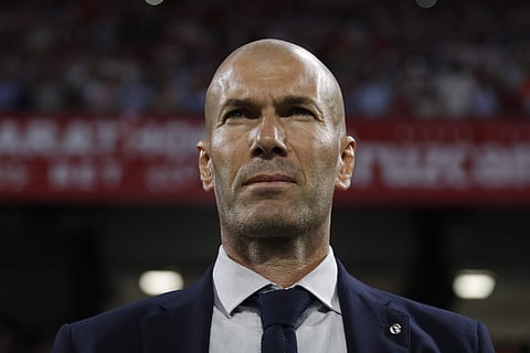 Zinedine Zidane. (Photo | AP)