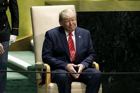 US President Donald Trump. (Photo | AP)