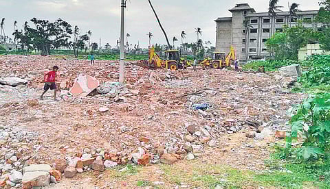 Construction debris (File Photo |EPS)