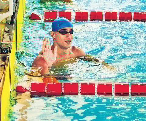 Virdhawal Khade will now attempt to get the ‘A’ qualifying mark at the FINA World Cup in Budapest in October, after failing to do so in Bengaluru | Shriram BN