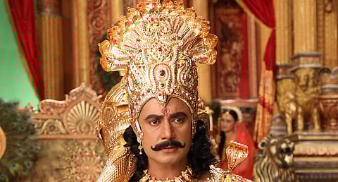 A still from 'Kurukshetra'.