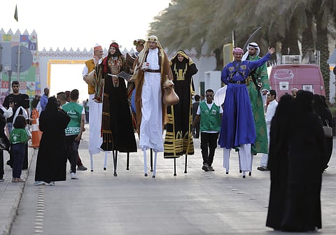 Saudi Arabia last year began issuing visas to visitors to attend sporting and cultural events in a bid to kickstart tourism. ( Photo | AP )