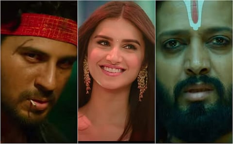 Sidharth Malhotra, Tara Sutaria and Riteish Deshmukh in 'Marjaavaan'. (Trailer grab)