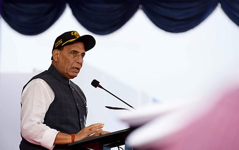 Defence Minsiter Rajnath Singh. | (File | EPS)