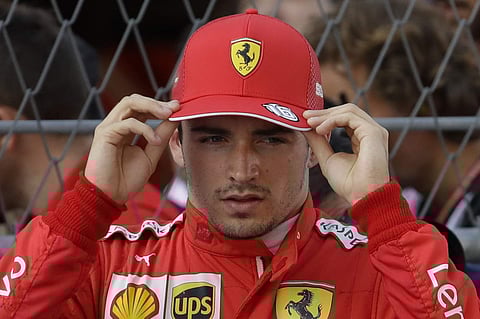 Ferrari's Charles Leclerc. (Photo | AP)