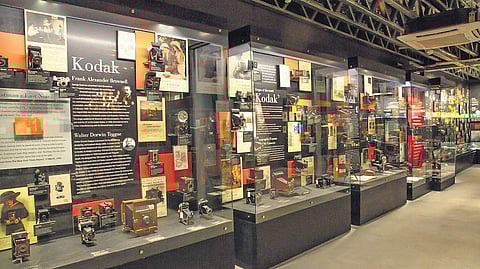 Interiors of the newly opened Museo Camera Centre for the Photography Arts in Gurugram