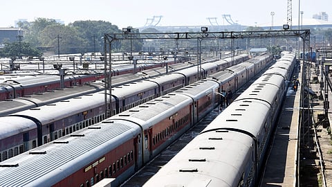 Image of Railways used for representational purposes only