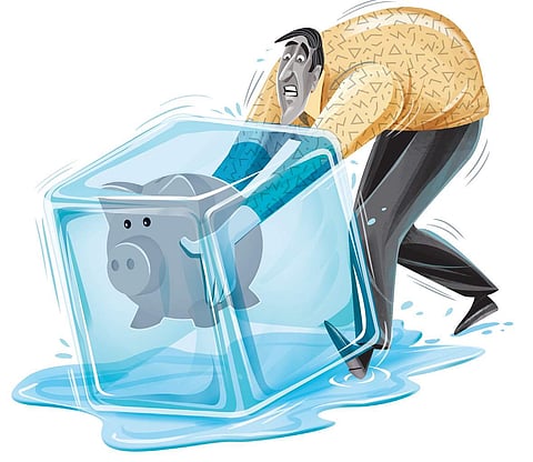 What happens when RBI freezes your bank account