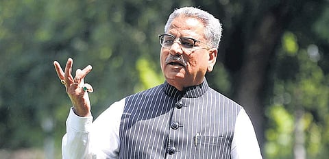 BJP vice president Om Prakash Mathur. | (Shekhar Yadav | EPS)