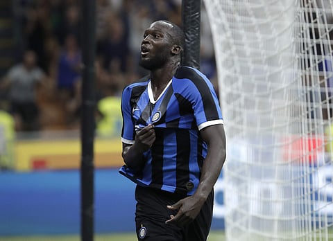 Inter Milan's Romelu Lukaku (Photo | AP)