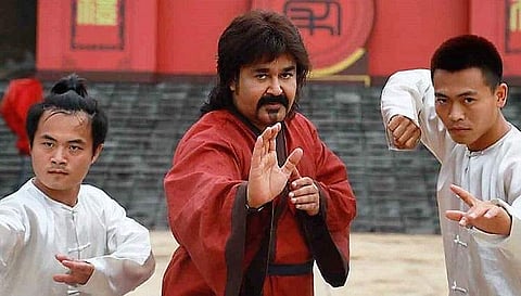 A still from Mohanlal-starrer 'Ittymaani: Made in China'.